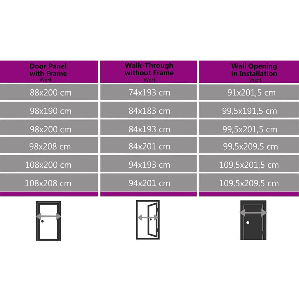 vidaXL Porta di Ingresso con Accessori Sicurezza Eleganza Entrata Casa Edifici Soglia Alluminio Rinforzi e Anima in Acciaio Bianca 108x208 cm