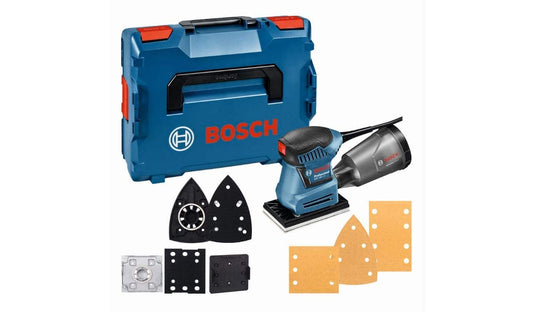 Bosch Professional Levigatrice Orbitale Gss 160-1 a Multi (Motore da 180 Watt, Ø Orbita 1,6 Mm, in Valigetta L-Boxx)