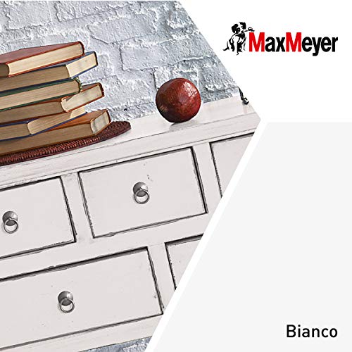 Maxmeyer Smalto All'Acqua Poliuretanico Brillante Bianco 0,125 L