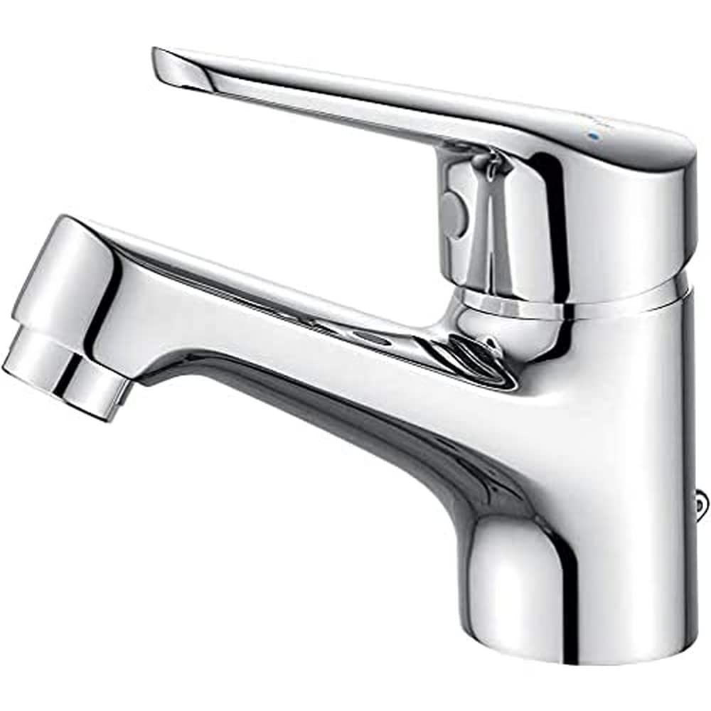 Ibergrif Miscelatore Monocomando Bagno con Flessibili Acqua Calda Fredda 3/8 Pollici da 40 cm & M15057 Star, Miscelatore Bidet Bagno Monocomando, Bidè per Lavabo, Cromo, Argento