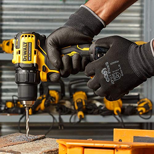 DEWALT DCD708S2T-QW - Trapano avvitatore senza spazzole XR 18V 13mm 65Nm con 2 batterie Li-Ion da 1,5Ah e valigetta TSTAK