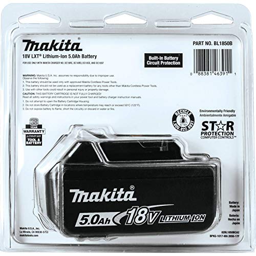 Batteria Makita 18V 5Ah - BL1850B