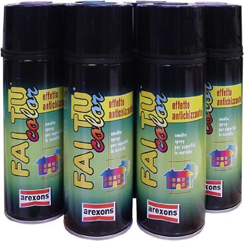 Smalto Spray Antichizzante col. Grigio Peltro Arexons art. 2720 400 ml cf. 6 Pz