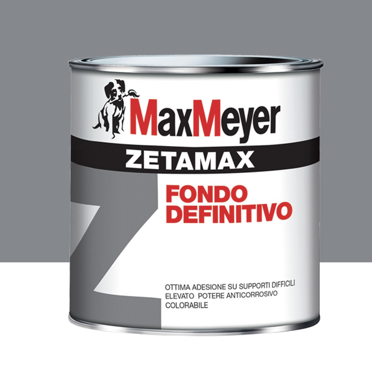 Maxmeyer Fondo antiruggine Zetamax Grigio 0,5 L