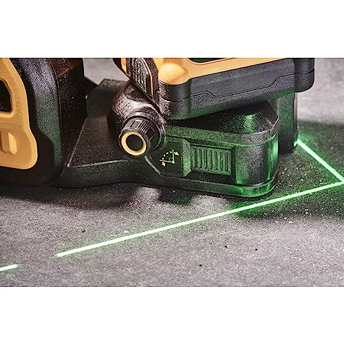 DEWALT DCE089NG18-XJ Laser multilinea raggio verde 12V / 18V XR 3 X 360 - Senza batterie e caricabatterie