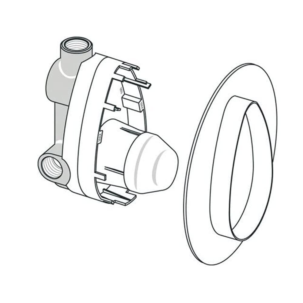 Ideal Standard A2650NU Corpo ad incasso (Kit 1) per miscelatore monocomando ad incasso