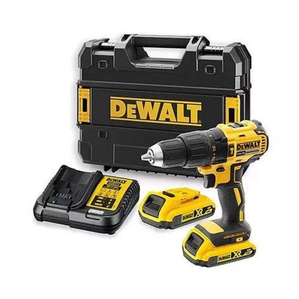 DEWALT DCD778D2T-QW, Trapano Avvitatore Xr Litio 18V con Batteria Da 2 Ah, Multicolore