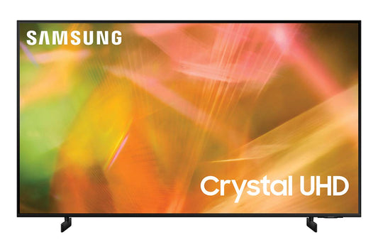 Samsung TV UE50AU8070UXZT, Smart TV 50" Serie AU8000, Modello AU8070, Crystal UHD 4K, Alexa integrato, Nero, 2021, DVB-T2 [Efficienza energetica classe G]