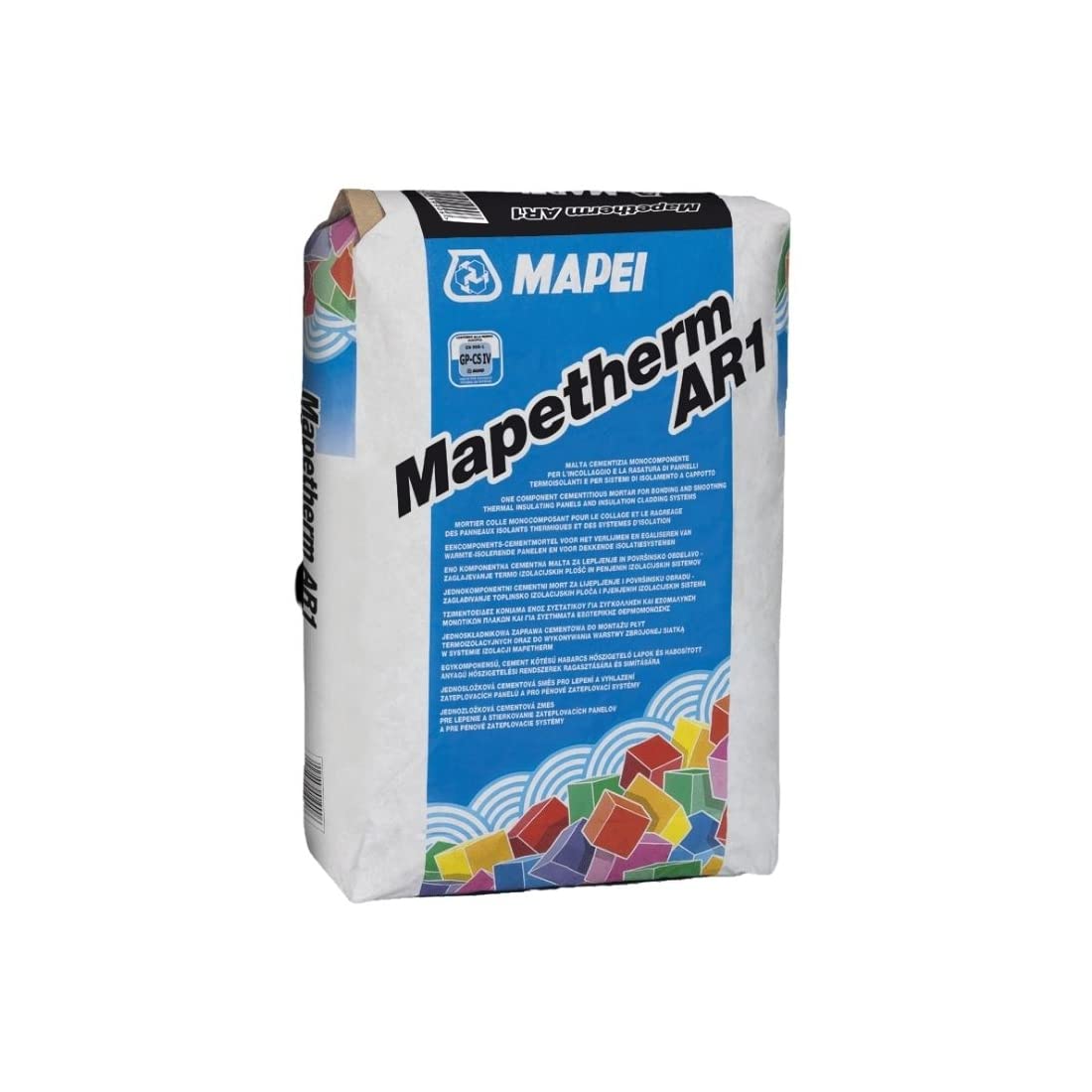 Malta cementizia a grana grossa 25kg Mapetherm AR1 GG Mapei - Colore: BIANCO