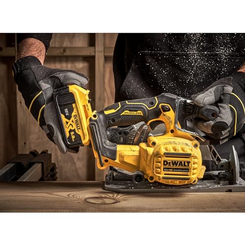 DEWALT DCS565NT-XJ Sega Circolare 18V motore BRUSHLESS, 4950 giri/min, ø lama/foro 165/20 mm