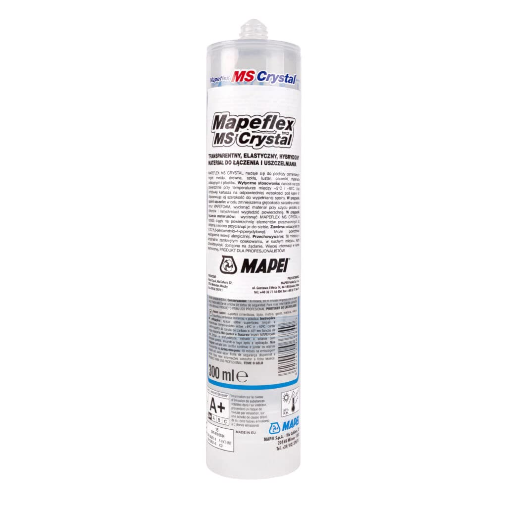 MAPEFLEX MS CRYSTAL MAPEI 300ML