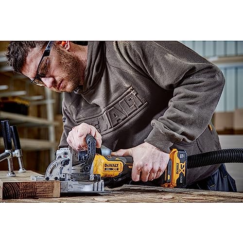 DEWALT DCW682NT-XJ - Elettrofresatrice per linguette, motore brushless,