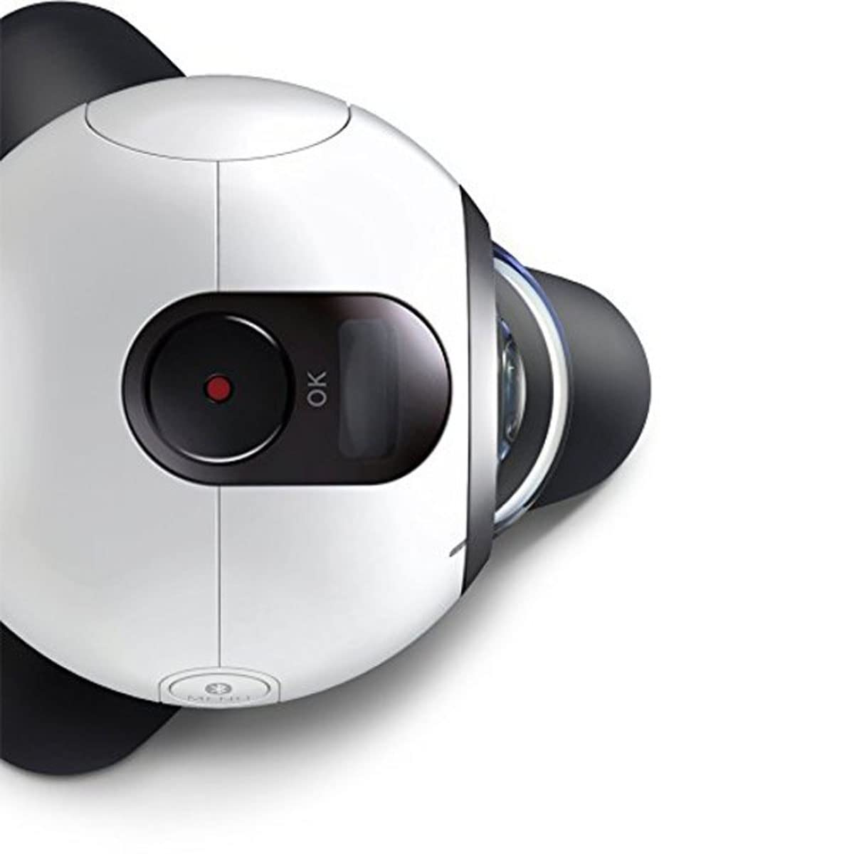 Samsung Gear 360 Videocamera Registra e Scatta a 360°, Bianco