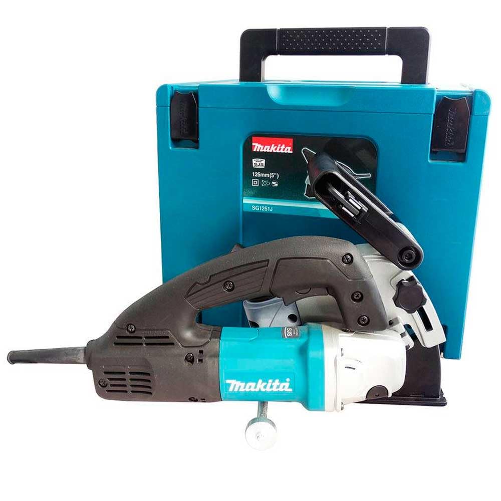 MAKITA SCANALATORE 1400W 125MM, Black, Grey