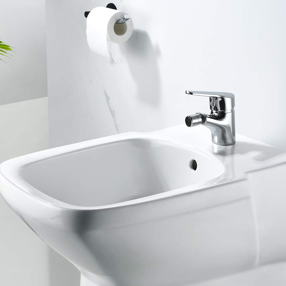 Ibergrif M15050-Roma Bidè per Lavabo Rubinetto per Bagno, Cromo