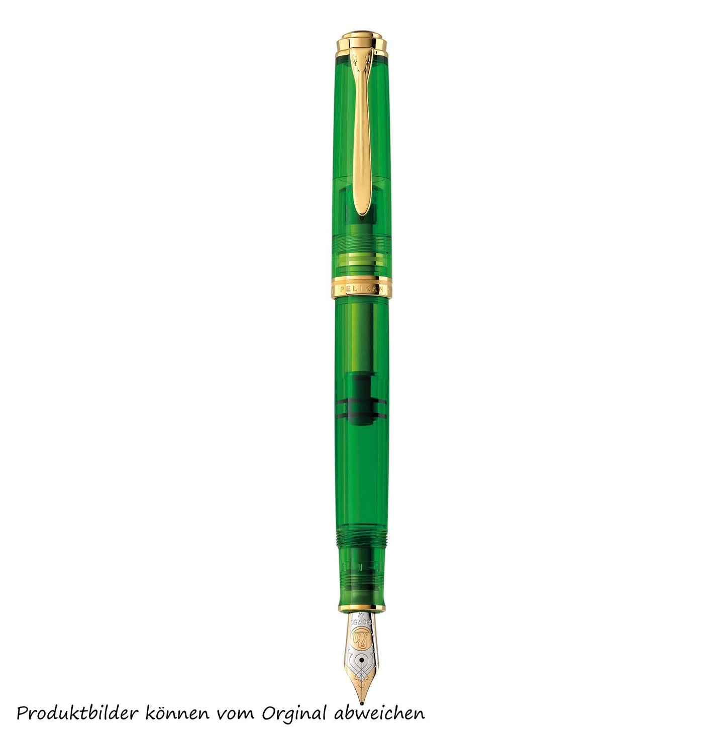 PELIKAN Penna stilografica Souverän M800 Green Demonstrator M - media 821452