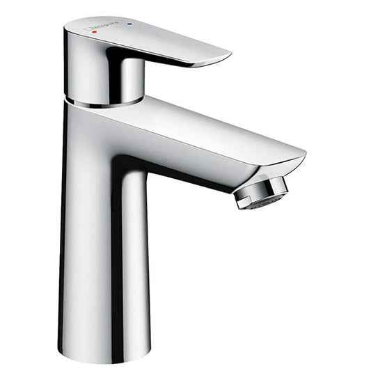 hansgrohe Talis E Miscelatore monocomando lavabo 110 con tirante, Cromo, 71710000