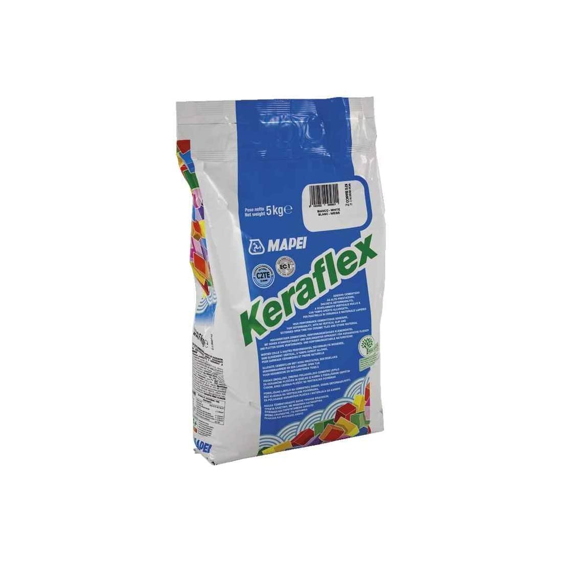 MAPEI Keraflex Grigio Kg.25 adesivo a scivolamento verticale