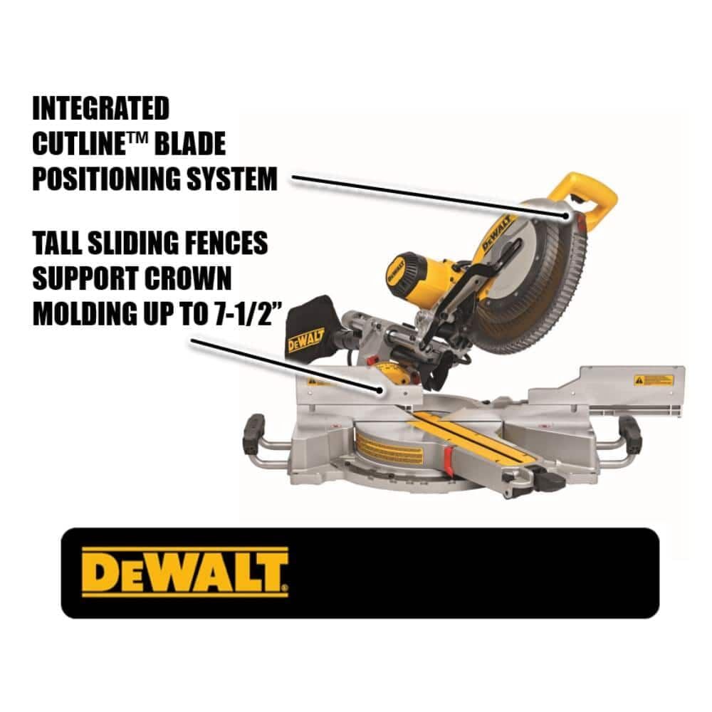 DEWALT troncatrice radiale 305mm 1675W doppia incl, DWS780-QS