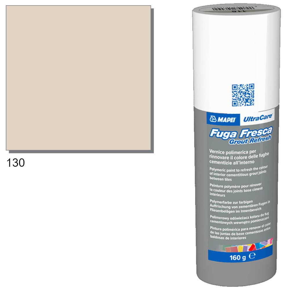 Mapei Ultracare FUGA FRESCA 130 JASMINE vernice polimerica per rinnovare il colore delle fughe cementizie Flacone 160gr.