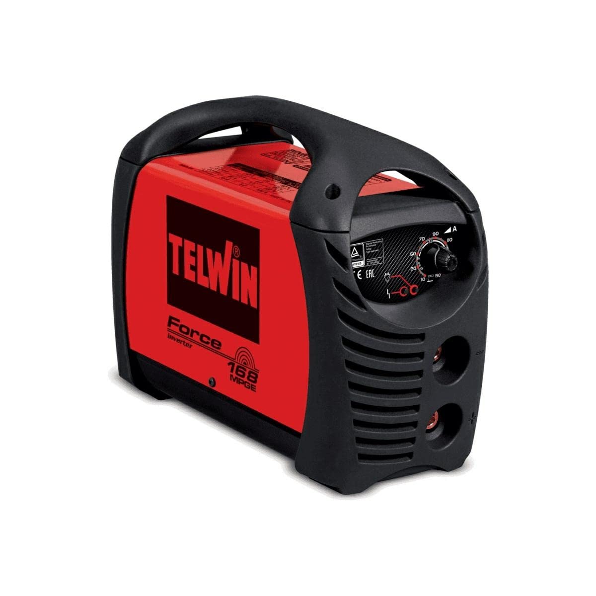 Telwin 816011 Force 168 MPGE - Saldatrice a inverter, 230 V, 50-60 Hz, 1 ph