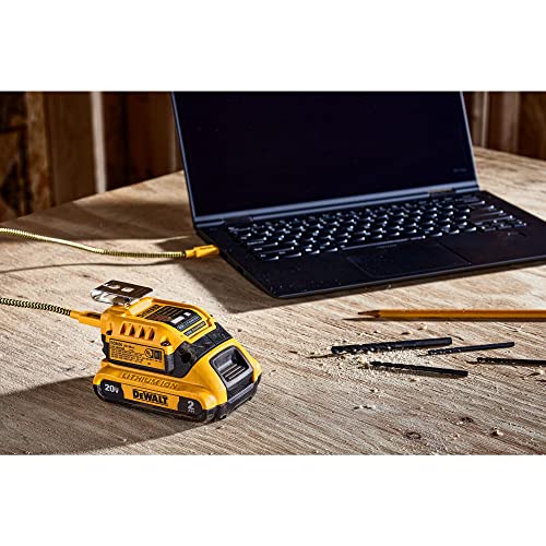 Dewalt Dcb094K-Qw Adattatore Caricabatterie Usb 18V