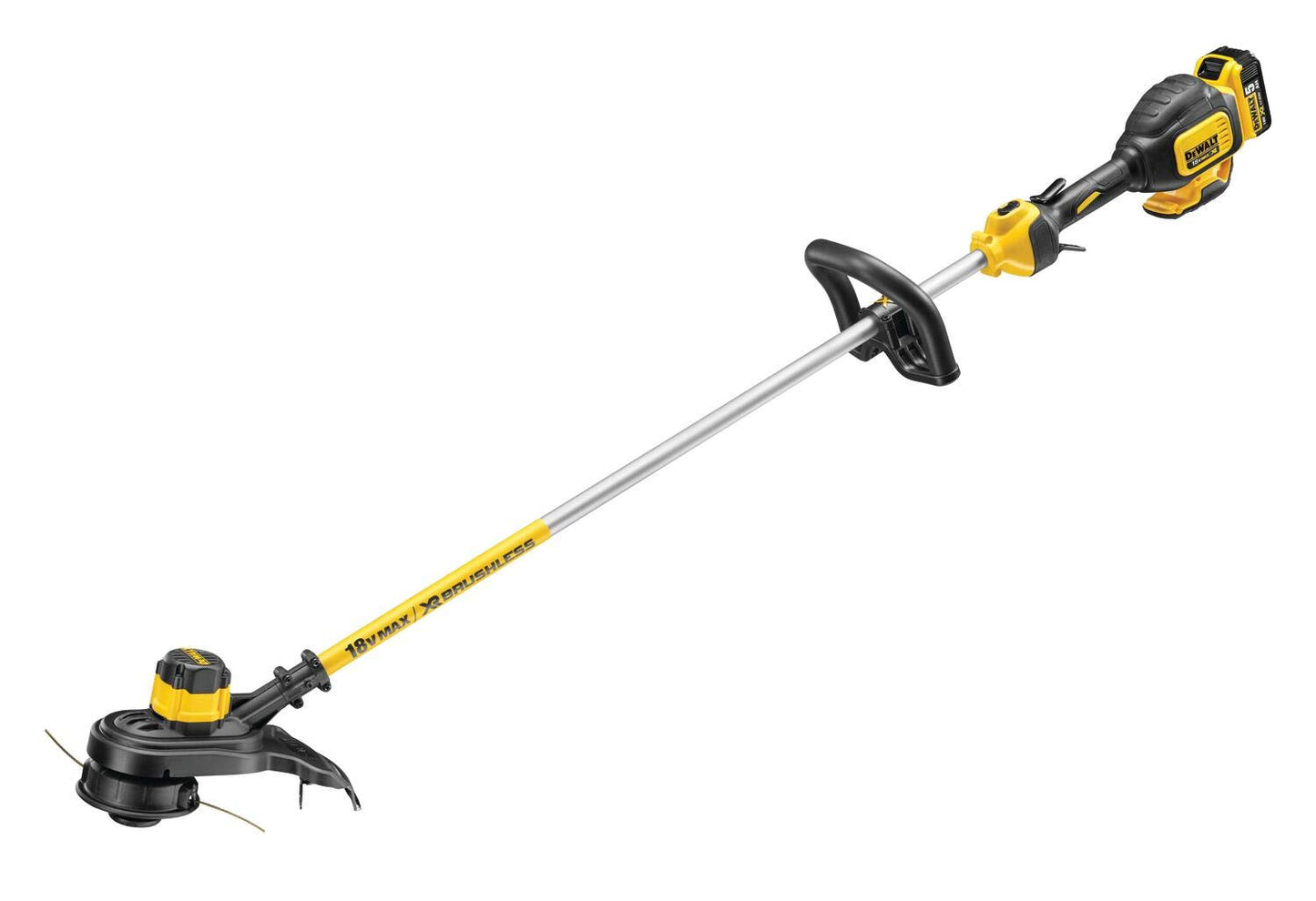 DEWALT DCM561P1-QW Tagliabordi XR Litio, 18 V, Giallo/Nero, 1 batteria 5.0 Ah