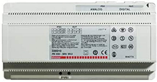 Bticino 336010 Alimentatore Impianti Digitali e Video Analogici