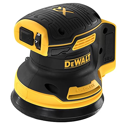 DEWALT Levigatrice roto-orbitale da 125mm 18V Motore BRUSHLESS, DCW210NT-XJ