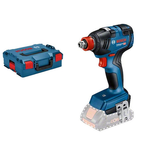 Bosch Professional Avvitatore a impulsi con batteria da 18 V, GDX 18 V-200 (max. coppia 200 Nm, senza batterie e caricatore, in L-BOXX 136)