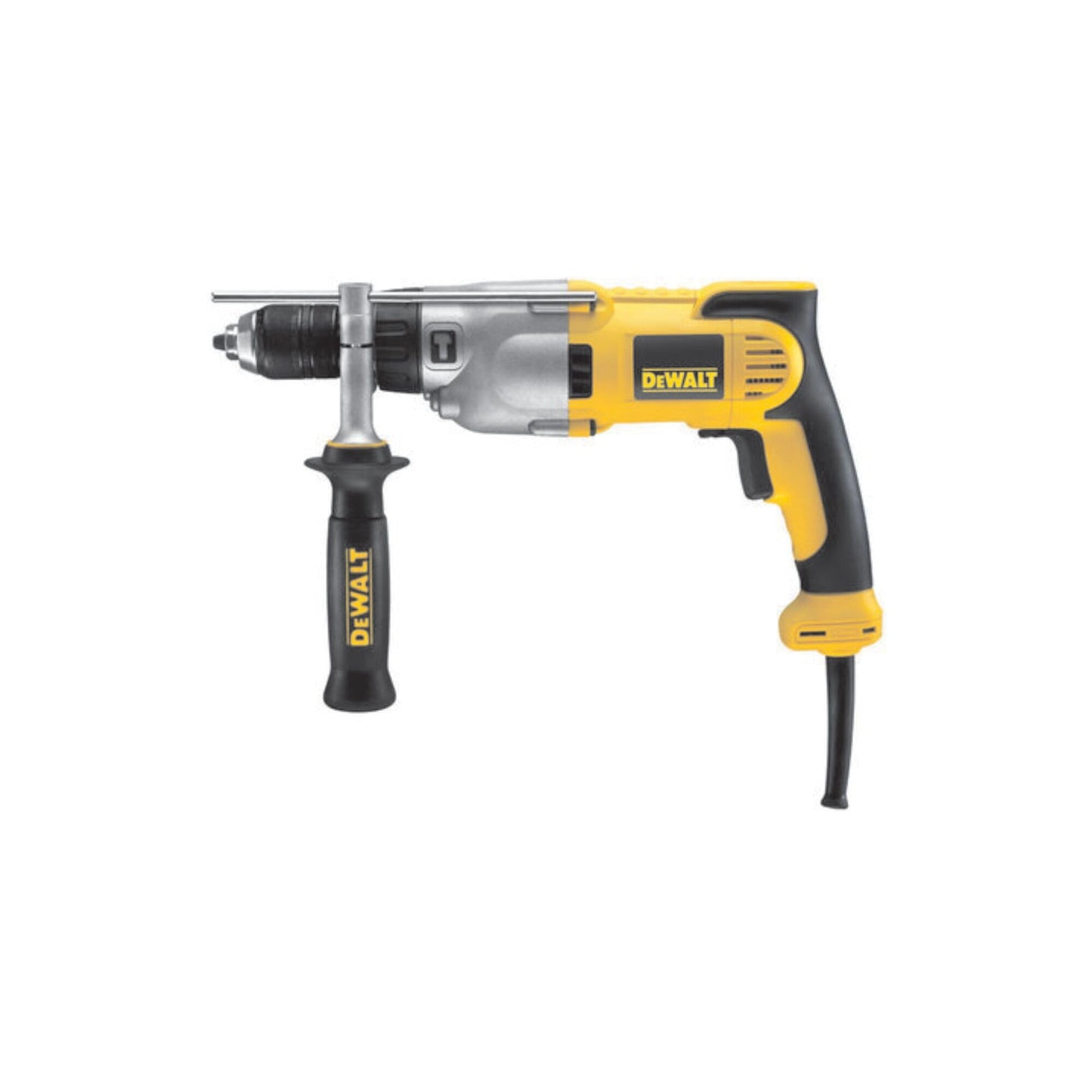 DEWALT trapano percussione 1100W 2 vel.rev. mandrino autoserrante, DWD524KS-QS