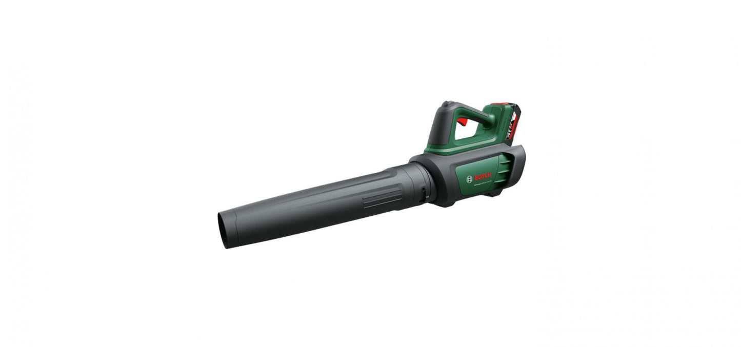 Bosch Home and Garden Soffiatore AdvancedLeafBlower 36V-750 (1 batteria da 2,0 Ah, 36 Volt System, leggero: 2.8 kg, in confezione di cartone)