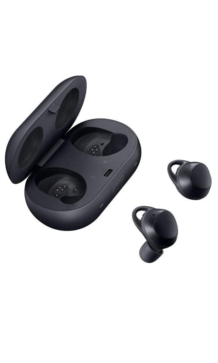 Samsung Gear IconX (2018) Cuffie Wireless per Telefono, in-Ear, Binaurale, Touch, Nero [Versione Francese]