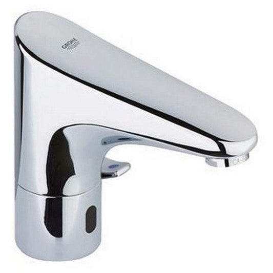 Grohe 36207001 Europlus E Miscelatore Elettronico con Fotocellula per Lavabo, A Batteria, Cromo