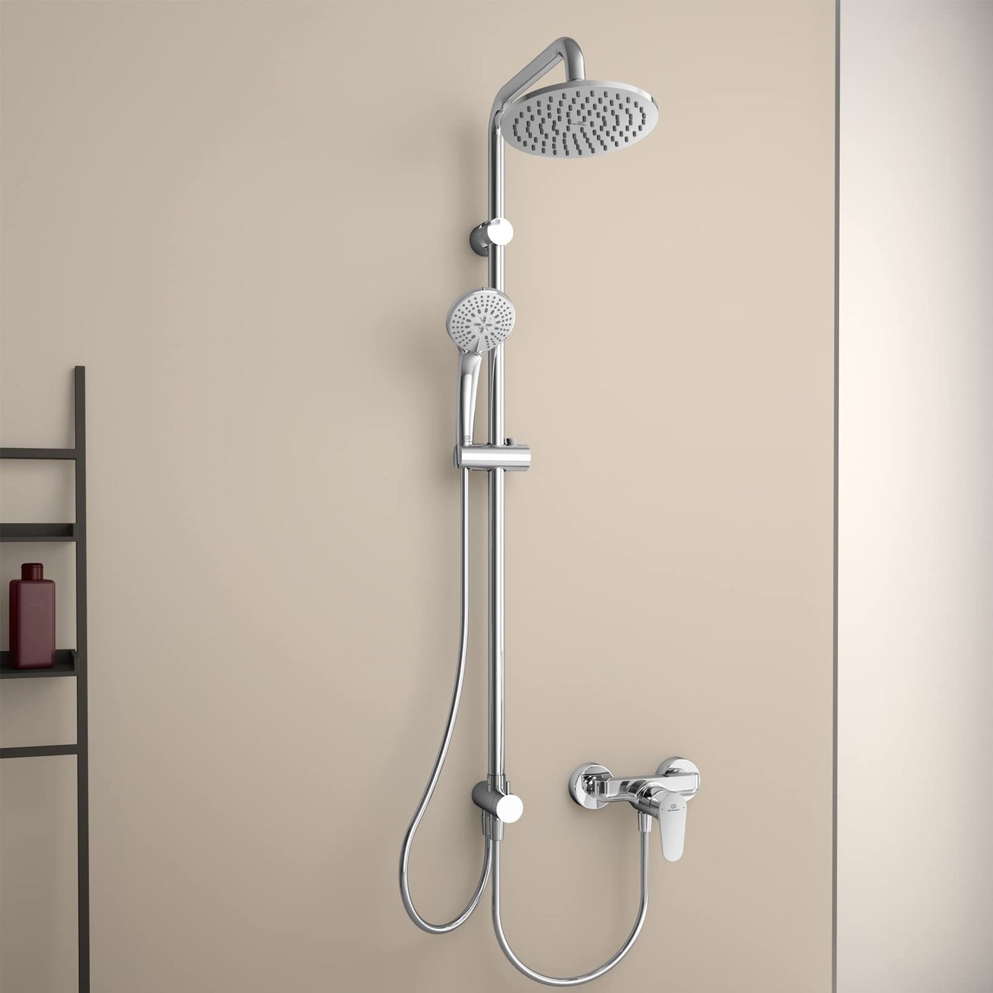 Ideal Standard A5691AA Idealrain Duo Colonna doccia, cromato