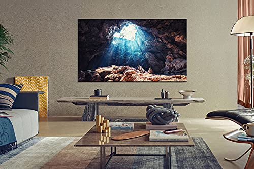 SAMSUNG QE85QN800AATXZT Smart TV 85" Neo QLED 8K, Ultra HD, Processore Neo Quantum 8K con IA, Quantum HDR, OTS+, HDMI 2.1, Wi-Fi, Infinity One design, Stainless Steel, 2021, Alexa, Google Assistant