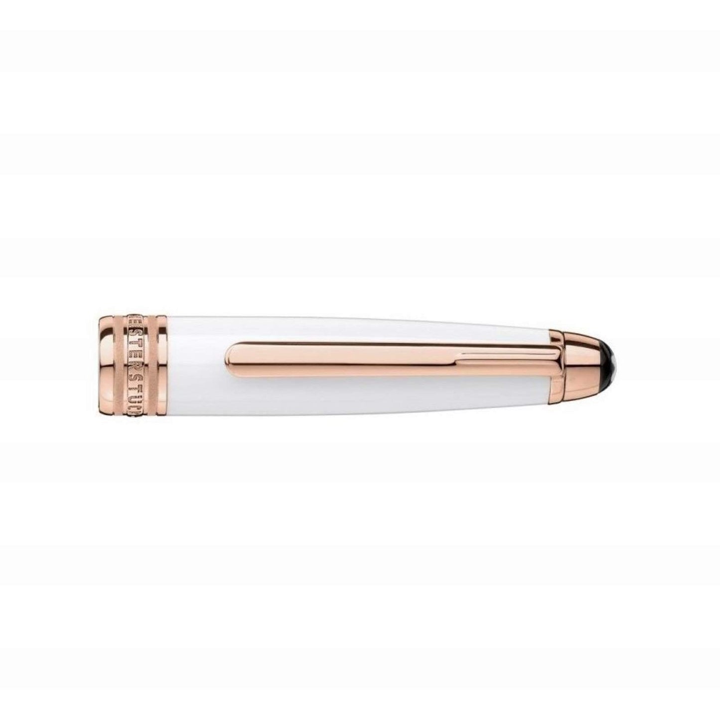 Montblanc penna Roller White Solitaire Red Gold Classique