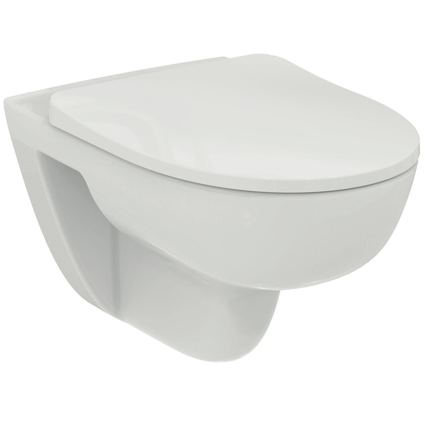 Ideal Standard Ideal Standard i.life A T541701 - Set WC senza sentimenti (RimLS+) con sedile WC Softclose (abbassamento automatico), colore: Bianco