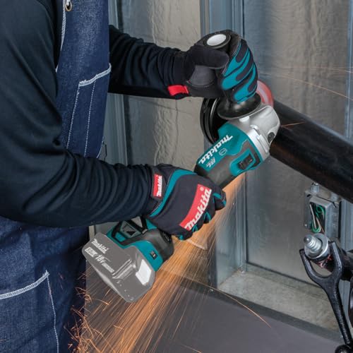 Makita DGA513Z - Smerigliatrice angolare a batteria da 18 V (senza batteria, senza caricatore)