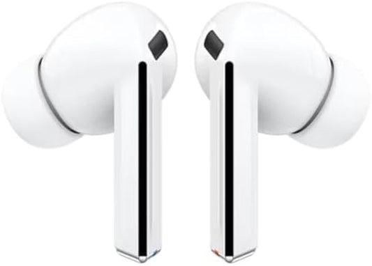 SAMSUNG Galaxy Buds 3 Pro AI True Wireless Auricolari Bluetooth, cancellazione del rumore, ottimizzazione del suono, interprete in tempo reale, vestibilità comoda, versione latinoamericana (bianco)