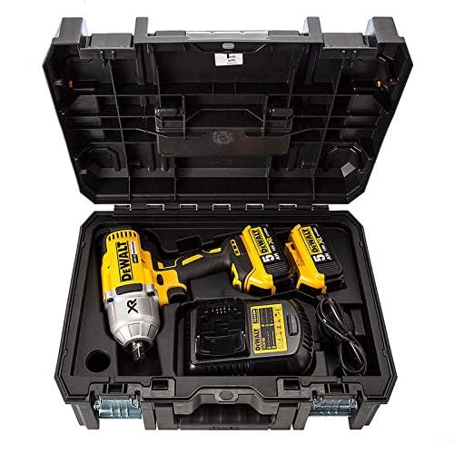 DEWALT DCF899P2-GB - Avvitatore a percussione 950 Nm + 2 batterie 18 V 5 Ah Li-Ion + valigetta