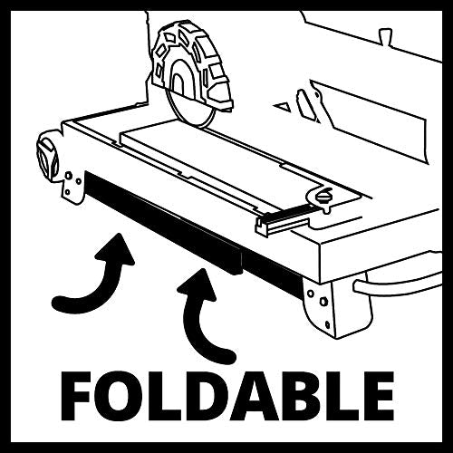 Einhell TE-TC 620 U Tagliapiastrelle radiale (220-240 V, 50 Hz, 900 W, giri al min. 2950, taglio max 30x620 mm, incl. disco diamantato Ø 200)