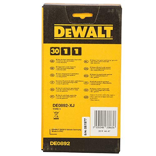 DEWALT DE0892 - Ricevitore/Rilevatore Laser, per DW088 e DW089, 50 metri portata, maneggevolezza, custodia resistant all'umidità e agli schizzi, display LCD