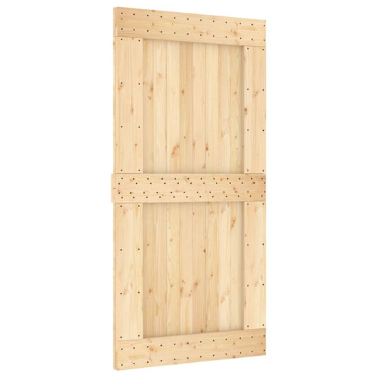 vidaXL Porta NARVIK 100x210 cm in Legno Massello di Pino