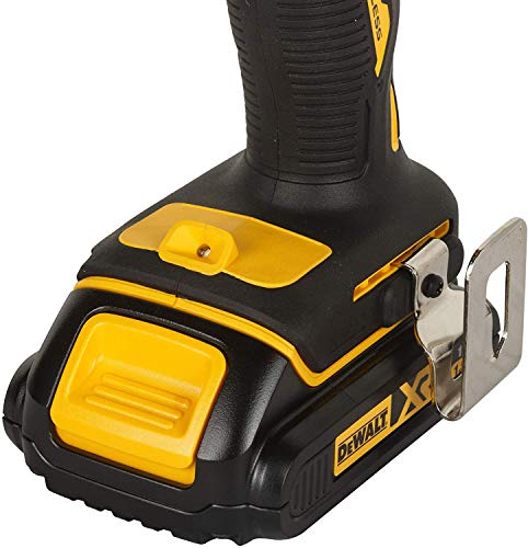 DEWALT DCD708S2T-QW - Trapano avvitatore senza spazzole XR 18V 13mm 65Nm con 2 batterie Li-Ion da 1,5Ah e valigetta TSTAK