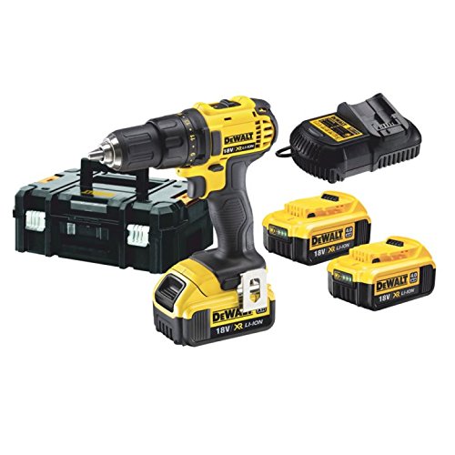 DEWALT – Avvitatore a batteria 18 V, 4 pezzi, dcd780 m3-de