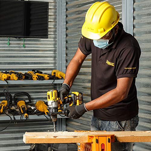 DeWalt DCD996NT-XJ Trapano con Percussione, XRP, 3 Velocità, in TSTAK, senza Batterie e Caricabatteria, Corpo Macchina, Giallo inero, Argento.