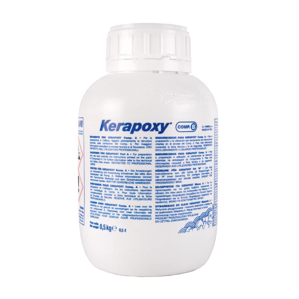 Mapei Kerapoxy - Grout epossidica, 5 kg (gelsomino n. 130)