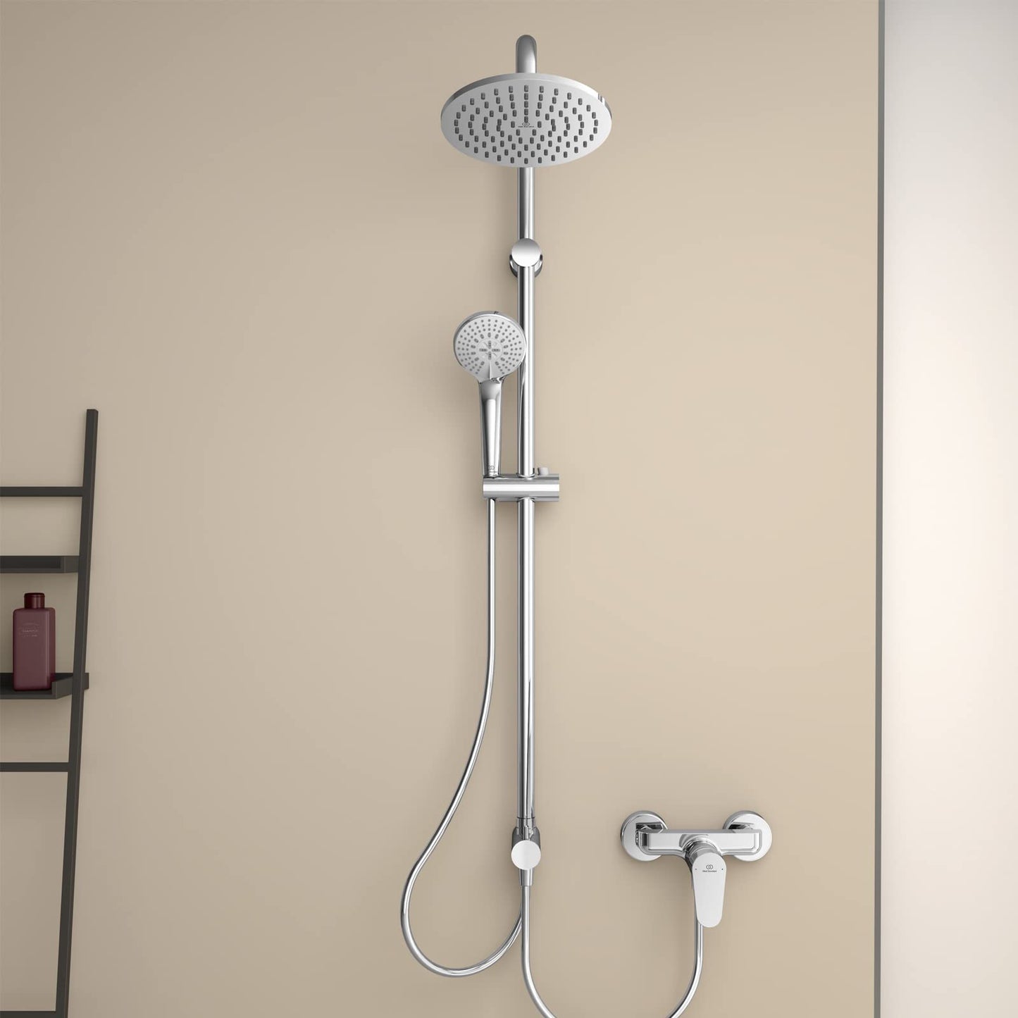 Ideal Standard A5691AA Idealrain Duo Colonna doccia, cromato