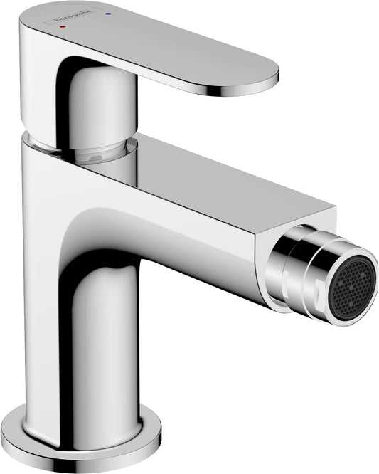 hansgrohe Rebris S miscelatore monocomando bidet, rubinetto bidet con piletta in metallo, cromo